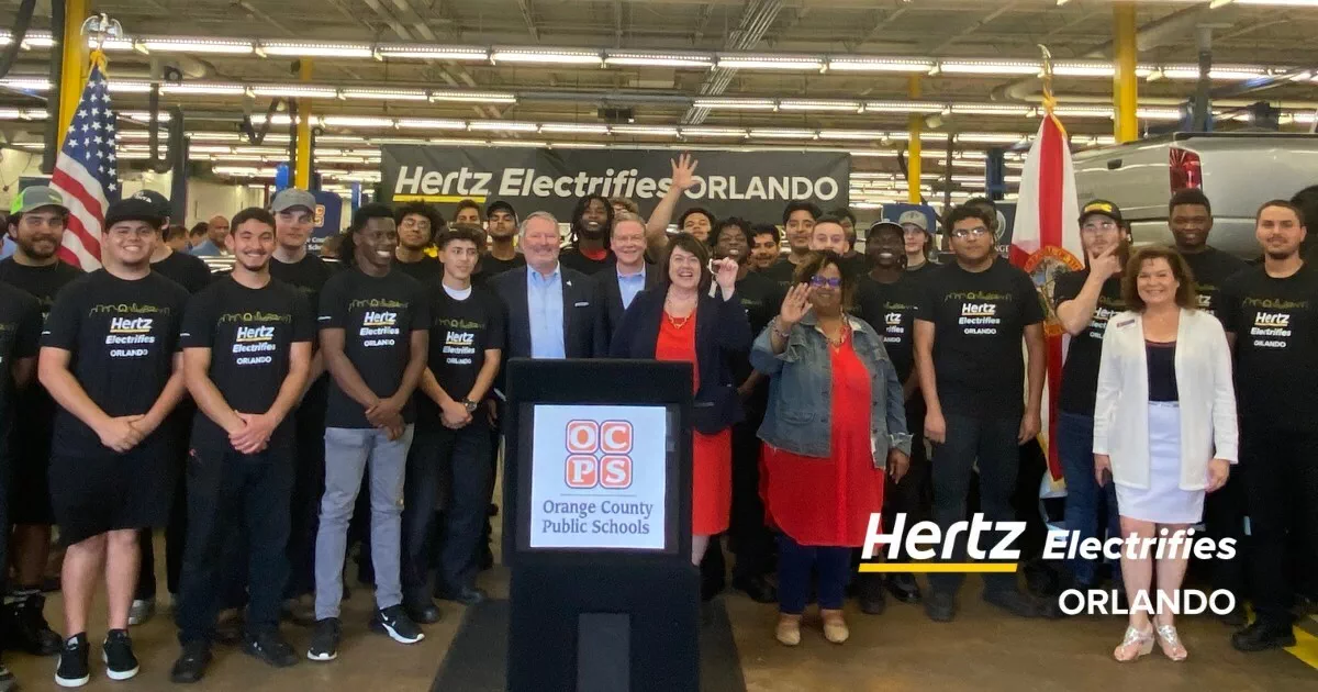 Hertz Electrifies Orlando