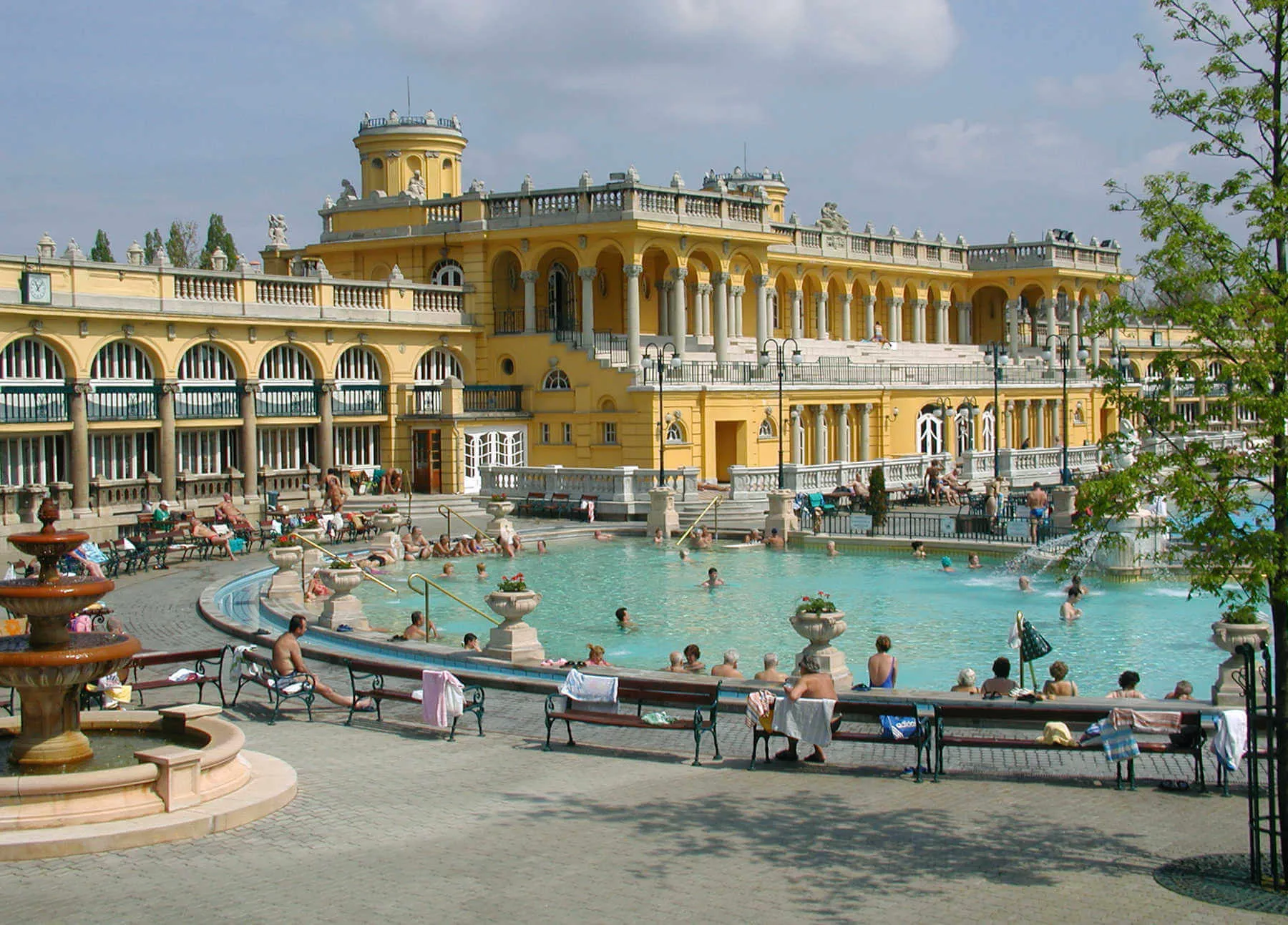 Budapest's baths are fun and relaxing — BYO swimsuit