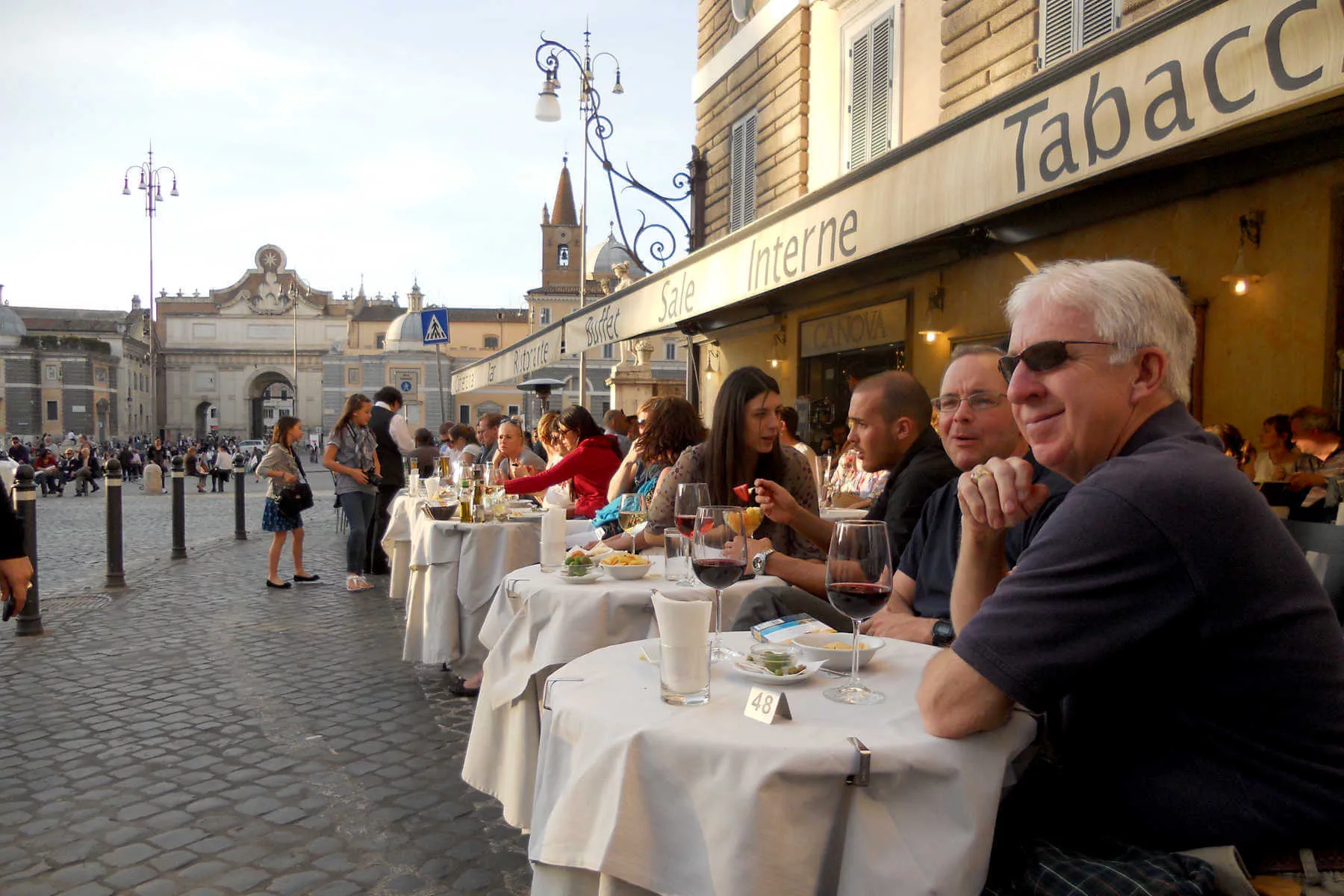 You can become a "temporary European" just by spending a relaxing hour at a café table