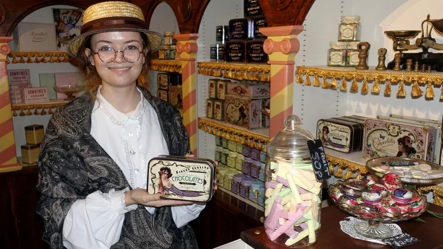 The old-time sweet shop in York’s Castle Museum
