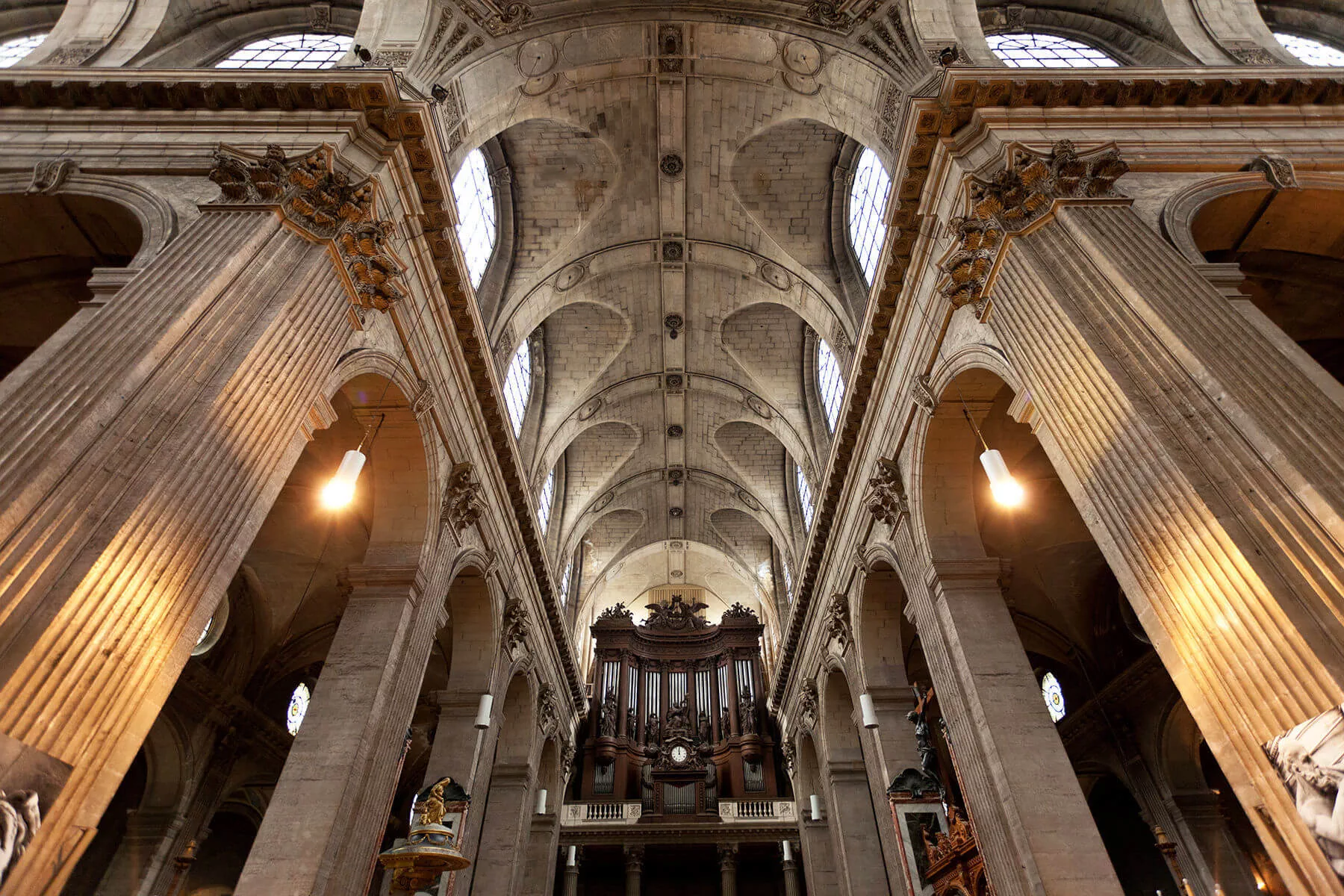 You can hear Paris' St. Sulpice Church pipe organ during free recitals on Sundays after Mass