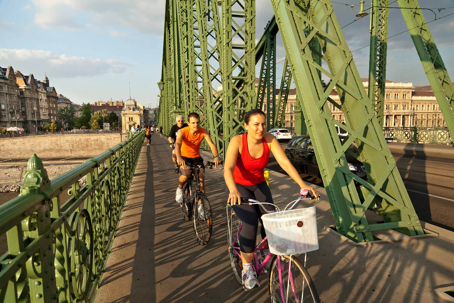 Biking is an energizing way to take in the sights of Budapest