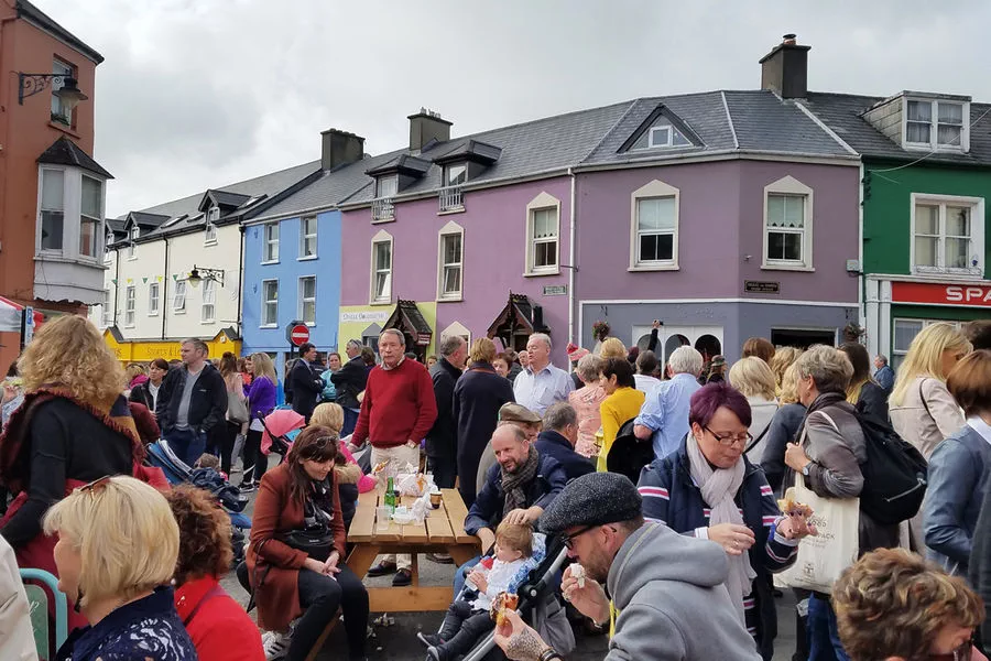 The annual Dingle Food Festival hosts around 60 food and drink stalls and welcomes thousands of hungry foodies along its "Taste Trail"